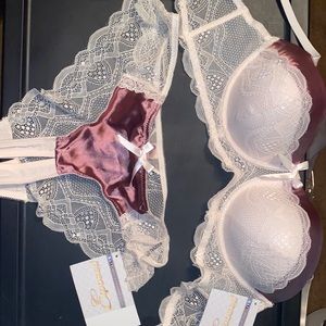 Exposed Ever After lingerie set